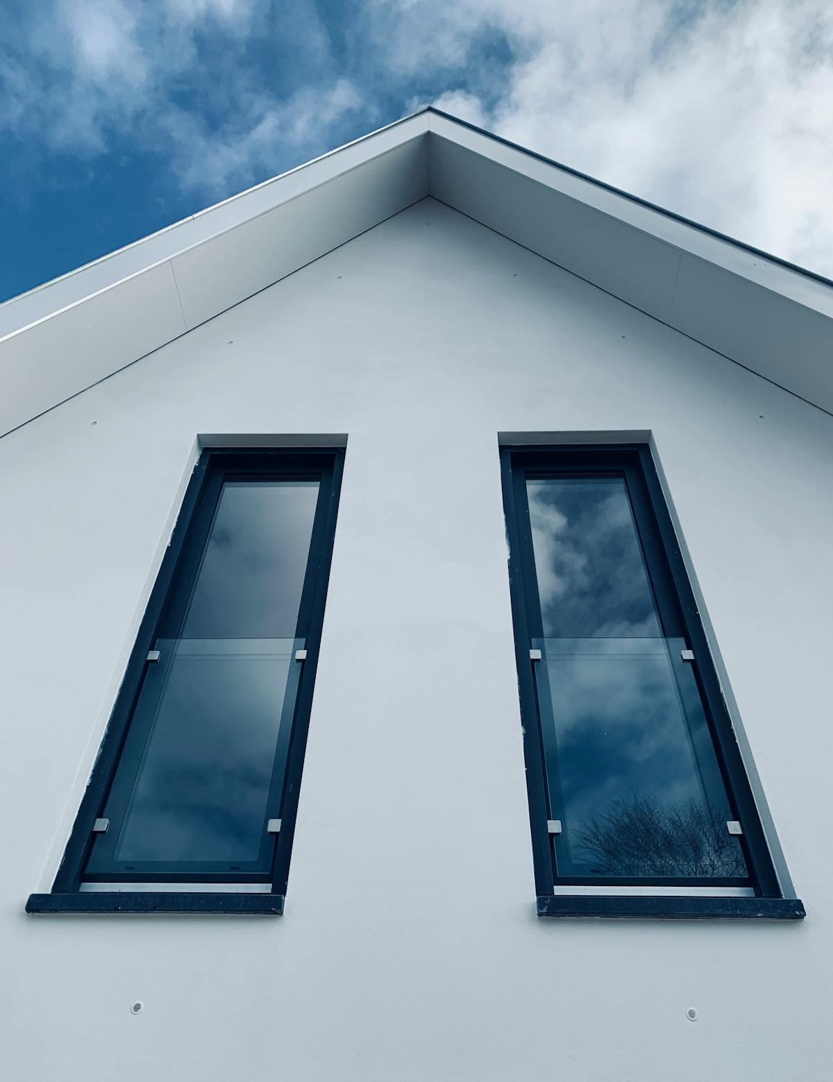 Natural light through modern glazed windows