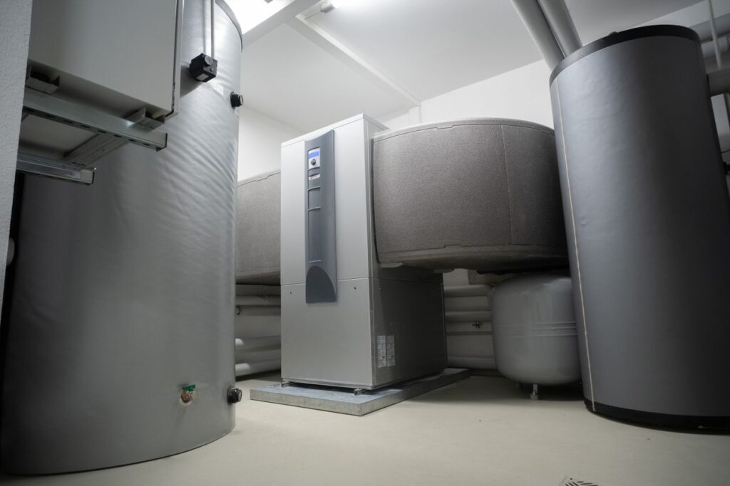 Modern air source heat pump
