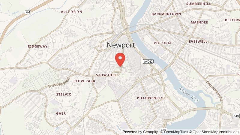 Map of Newport, Newport