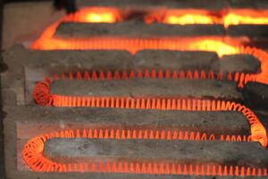 Glowing element of an electric heater